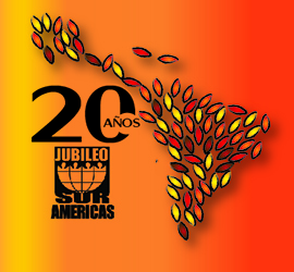 La CSA saluda a la Red Jubileo Sur Américas por su vigésimo aniversario