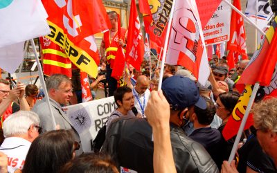 La CSA apoya la lucha de los trabajadores en Francia