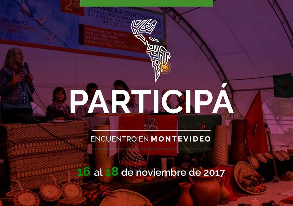 La CSA ya se encuentra presente en Montevideo para participar del Encuentro Continental por la Democracia y contra el Neoliberalismo