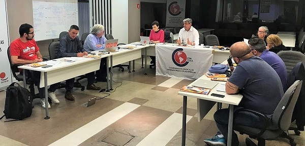 Comité de la Red Sindical de Cooperación al Desarrollo de las Américas realiza reunión para discutir los principales temas de debate global y la participación sindical