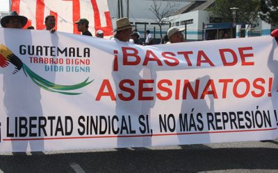 CSA y CSI condenan nuevo asesinato contra sindicalista en Guatemala