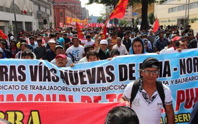 CSA respalda la lucha del sindicalismo peruano contra la política laboral neoliberal de Pedro Pablo Kuczinski
