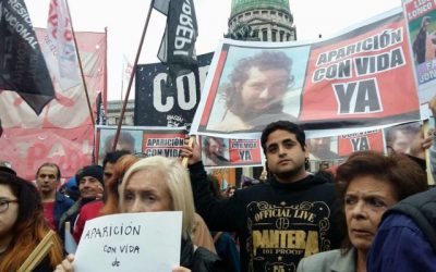 La CSA exige la aparición con vida de Santiago Maldonado y el fin a la represión contra la comunidad mapuche Cushamen