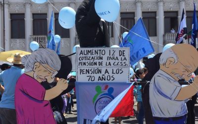 CSA apoya Acto de las centrales de Costa Rica contra el aumento del 1% en el régimen de Invalidez, Vejez y Muerte (IVM)
