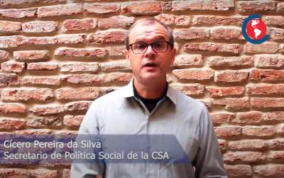[Video] Cícero Pereira da Silva: «NO al trabajo infantil»