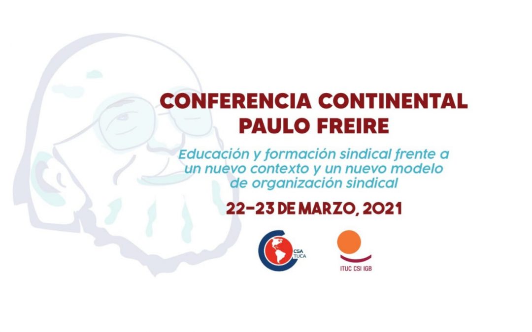 La CSA realizará Conferencia Continental sobre Educación y Formación Sindical en los próximos días 22 y 23 de marzo