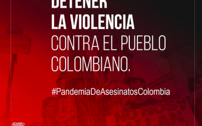 Jornada Continental por la Democracia y contra el neoliberalismo: Apoyo a la movilización en Colombia