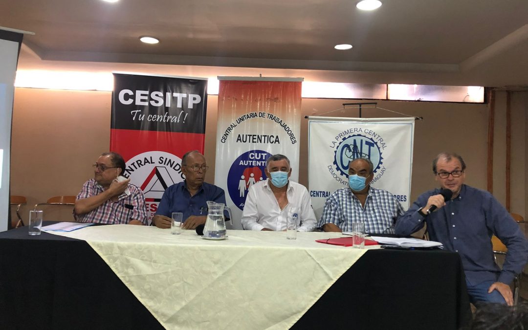 Paraguay: misión de la CSA sobre “Fortalecimiento sindical: Organización, Desarrollo Sustentable y Unidad Sindical”