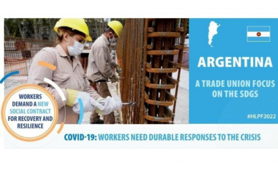 Foco sindical en los Objetivos de Desarrollo Sostenible (ODS) – Argentina