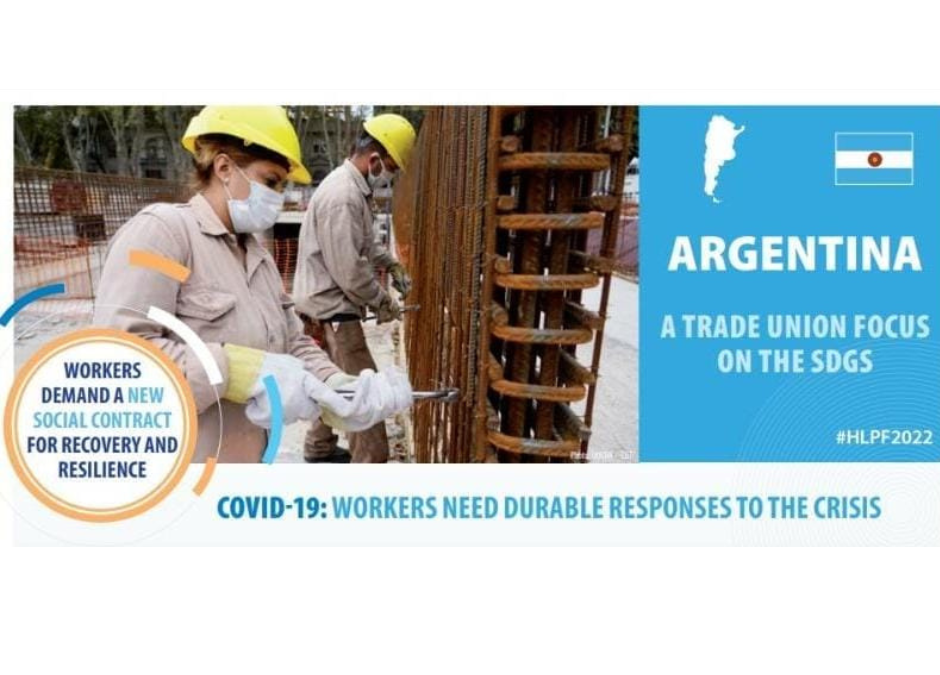 Foco sindical en los Objetivos de Desarrollo Sostenible (ODS) – Argentina