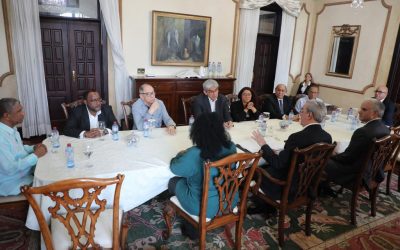 El Secretario General de la CSA se reunió con el Presidente de la República Dominicana y las centrales del país