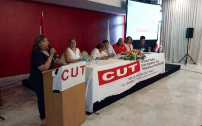 Histórico: La CSA saluda la primera mujer presidenta de la Central Unitaria de Trabajadores de Paraguay, Mirtha Arias
