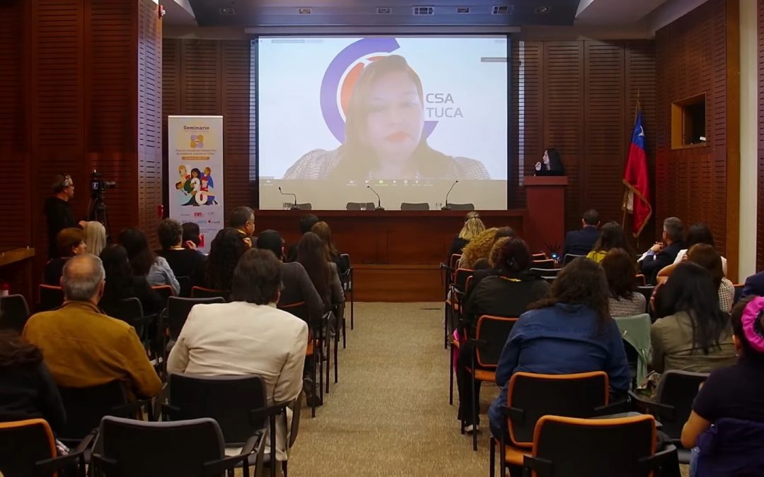 Chile: Kaira Reece participó del Seminario Internacional sobre el Convenio 190 de la OIT